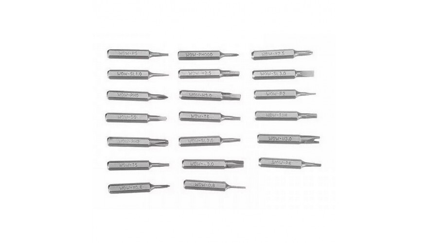 Отвертка электрическая Xiaomi Wowstick Screwdriver 1F+ TRY 20 in1 Kit 