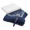 Часы наручные Monceau Blue и шарф шерстяной Giverny Blue CACHAREL