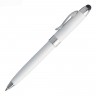 Ручка шариковая со стилусом Mini Colombes Blanc CACHAREL
