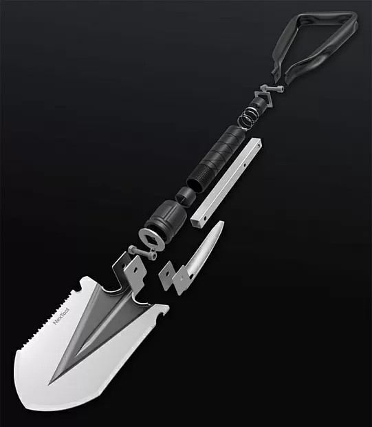 Лопата многофункциональная Xiaomi NexTool Multifunctional Folding Shovel NE20033 