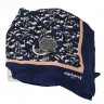 Платок шёлковый и держатель для сумки Colombes Bleu CACHAREL