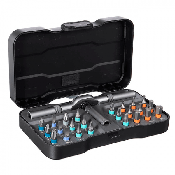 Отвертка с насадками DUKA/AtuMan RS1 Multipurpose Ratchet Screwdriver Set 